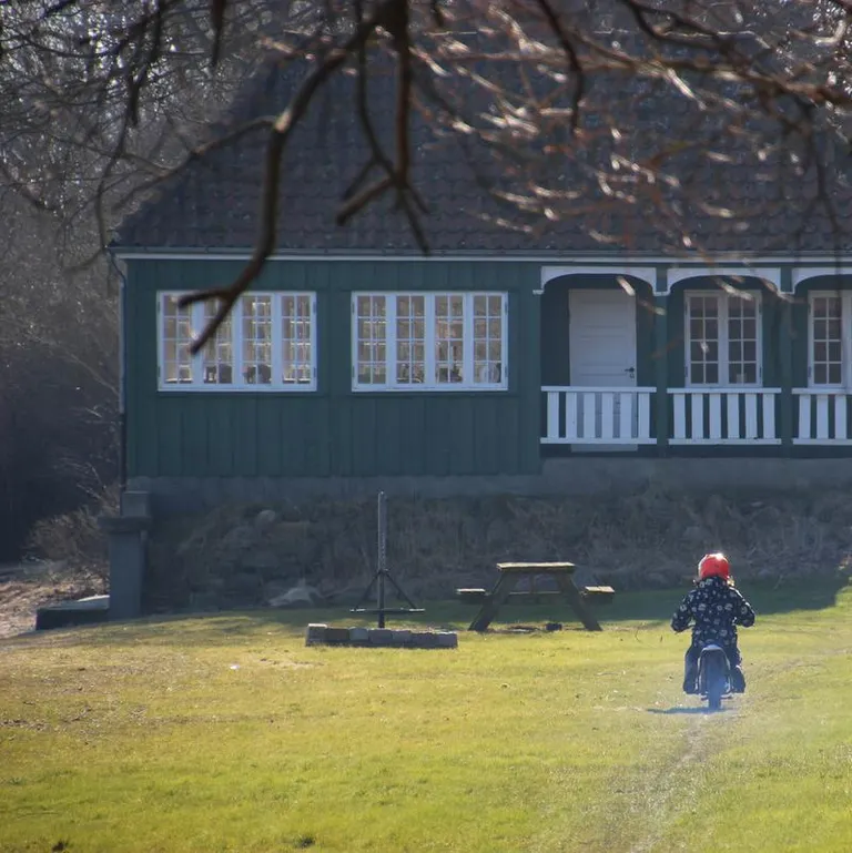 De grønne omgivelser omkring Struer Skolehjem kan anvendes til mange forskellige ting