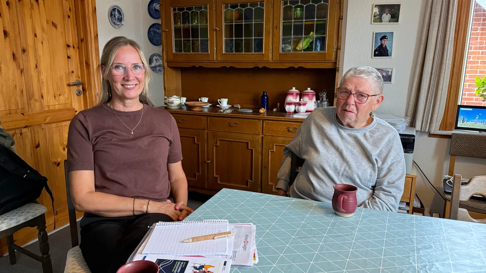 Margrethe Thøstensen oplevede at få et bedre lliv med KOL efter en forebyggende indsats fra sundhedskonsulent Betina Noe.