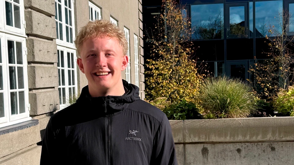 Gymnasieelev Emil Hoffmann Pedersen på 17 år er blevet nikotinfri efter kursus hos Struer Kommune